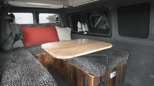 Campervan Inside view