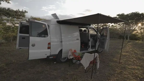 Campervan Transporter T5 Back view