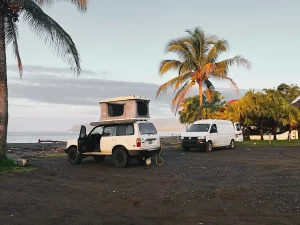 Rooftop tent vs. Campervan